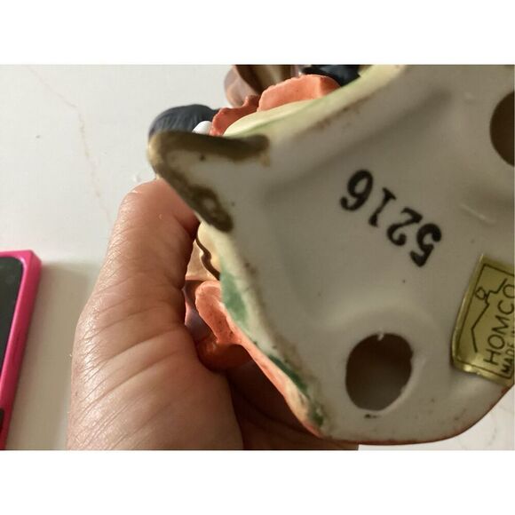 Homco Porcelain Bisque Nativity Complete Set 9 Pieces Vintage #5216 - Picture 6 of 6